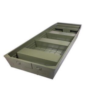 Marine Jon 16 Green + Silver