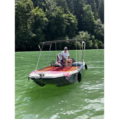 Sonderangebot: 6 x Tagesfahrten und nur 5 Tage bezahlen! Mietboot Nr. 53, HY Fish 5.0 Freizeitboot + 5 PS Motor – Bild 5