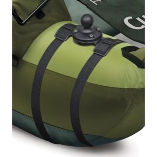 RAM MOUNTS SCHLAUCHBOOT-GURTBEFESTIGUNG MIT RUNDER BASISPLATTE - VERBUNDSTOFF, B-KUGEL (1 ZOLL), IM POLYBEUTEL