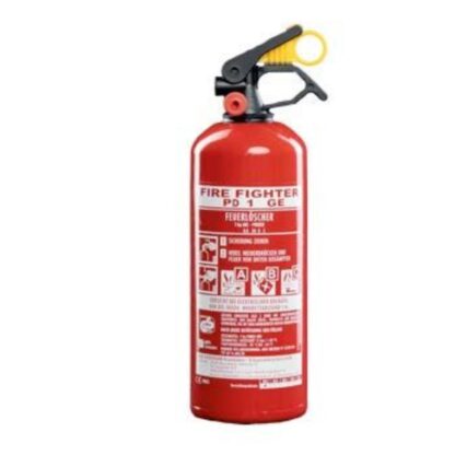 Feuerlöscher Pulver ABC 1kg mit Druckanz, Modell PD 2 GE