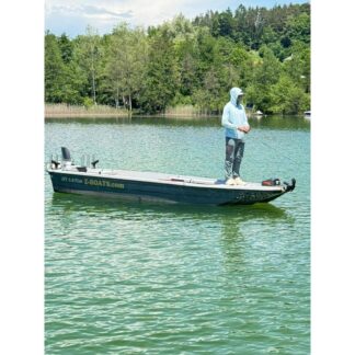 Mietboot HY Fish 5.0, Freizeitboot mit Elektromotor und Trailer