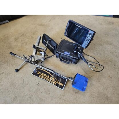 Echolot Set Humminbird Helix 9 + KED Geberstange + Mega Live Geber und Portablem Koffer Set