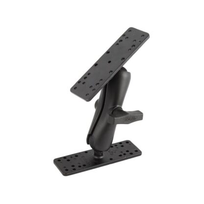 RAM MOUNTS AUFBAU-SET - 2X ADAPTERPLATTE (MIT UNIVERSAL-LOCHRASTER), MITTLERER VERBINDUNGSARM, C-KUGEL (1,5 ZOLL), IM POLYBEUTEL