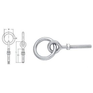 AQUINOX - Nirosta A4 / AISI 316, Ringbolzen
