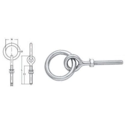 AQUINOX - Nirosta A4 / AISI 316, Ringbolzen