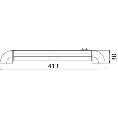 Schwenkbare LED-Schienenleuchte Turnstripe – Bild 4