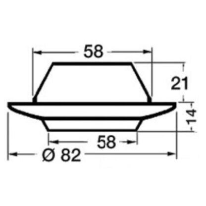 BATSYSTEM LED-Einbaustrahler Comet – Bild 2