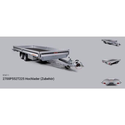 Respo Kastenanhänger 2700P552T225 Hochlader (Zubehör) – Bild 2