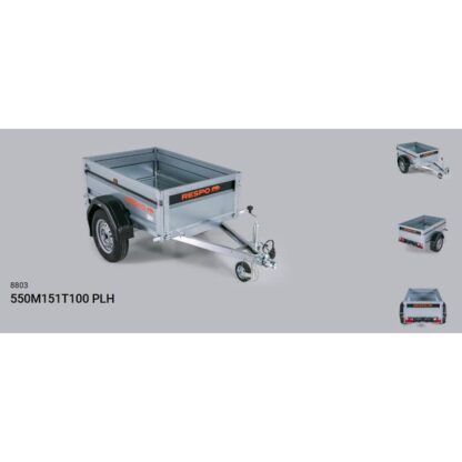 Respo Kastenanhänger 550M151T100 PLH (8803) – Bild 2