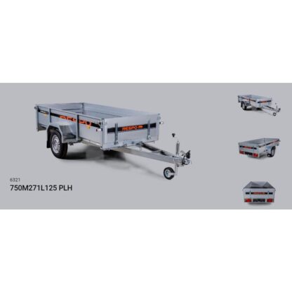 Respo Kastenanhänger 750M271L125 PLH (6321) – Bild 2
