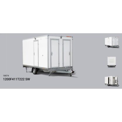 Respo Mobilanhänger 1200F411T222 SW – Bild 2