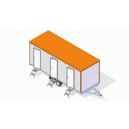 Respo Mobilanhänger 2000F612T222 drei Badezimmer und Toiletten (12989) – Bild 5
