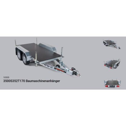 Respo Spezialanhänger 3500S352T170 Baumaschinenanhänger – Bild 2