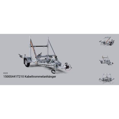 Respo Spezialanhänger1500S441T210 Kabeltrommelanhänger – Bild 2