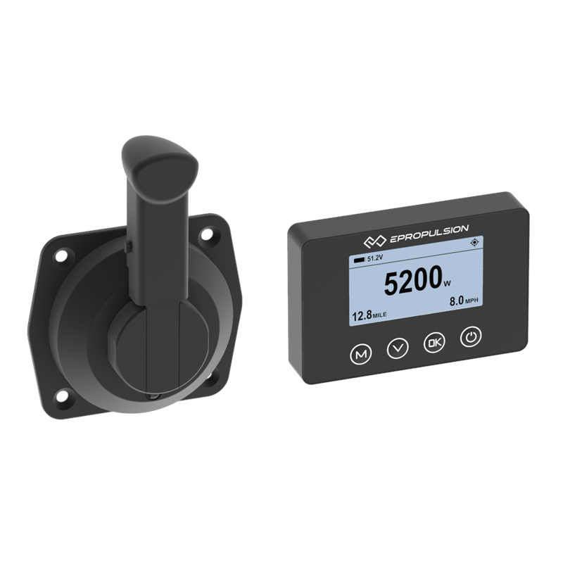 ePropulsion EVO Navy 6.0 S/L Kombipaket mit Fernbedienung Seitenmontage – Bild 3