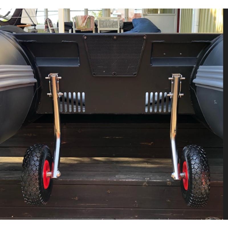 Slipräder für Katamaran-Schlauchboot Weststream – Bild 3