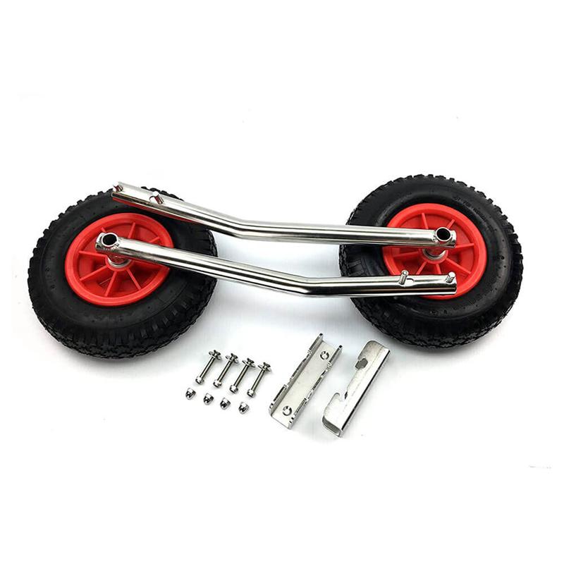 Slipräder für Katamaran-Schlauchboot Weststream