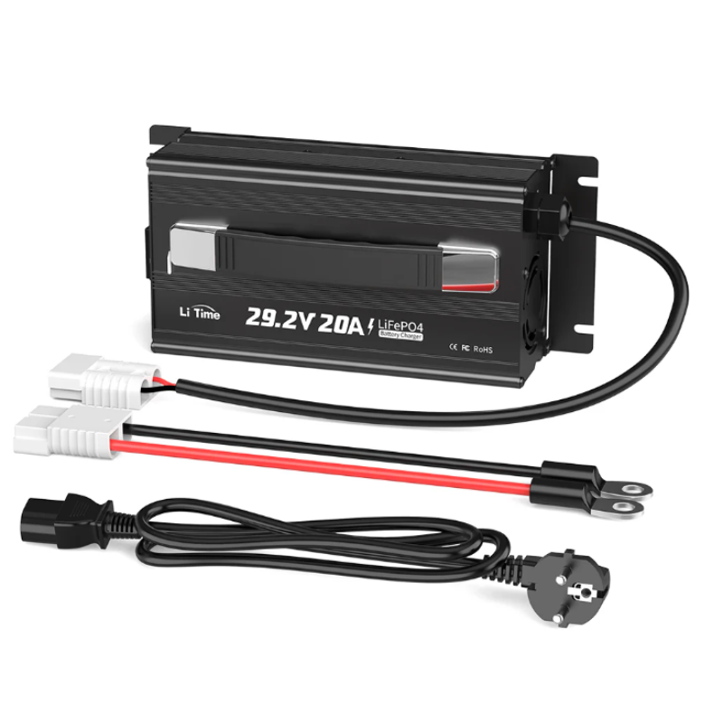 LiTime 29.2V 20A Lithium Batterieladegerät für 24V LiFePO4 Lithium Batterie