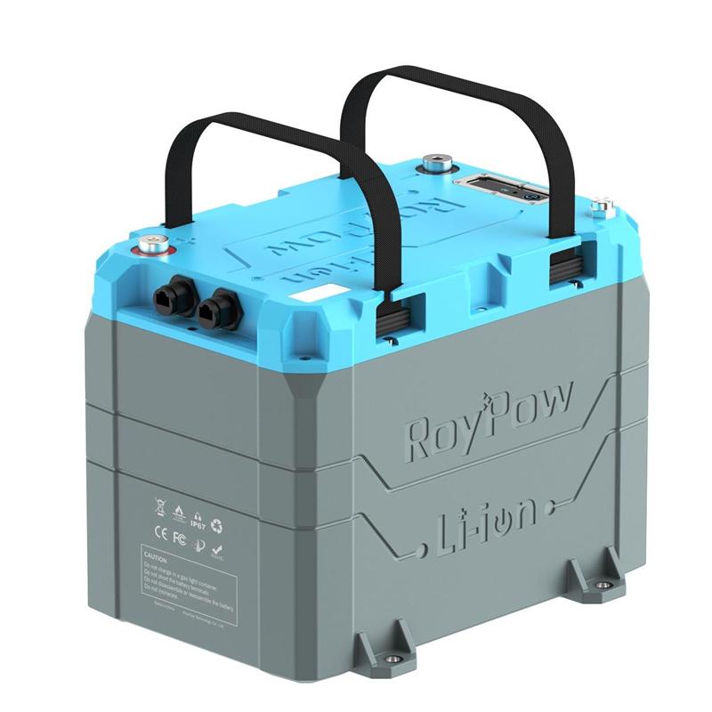 RoyPow IP67 B-Serie Batterie BT 12V 100Ah, LiFePO4