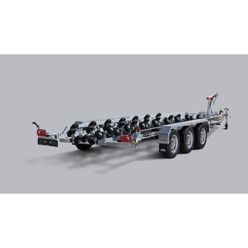 Bootstrailer 3500V912 Multiroller Triple Axle (21483) – Bild 2