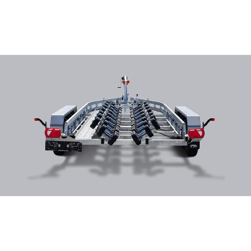 Bootstrailer 3500V912 Multiroller Triple Axle (21483) – Bild 3
