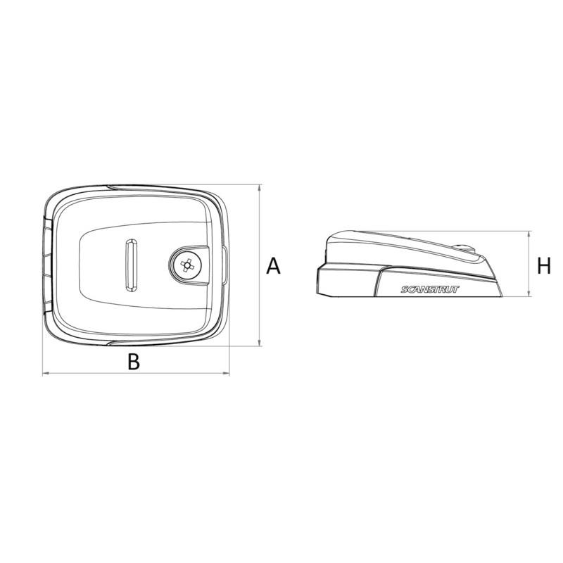 SCANSTRUT horizontale Stopfbuchse Kunststoff schwarz 2-5/6mm – Bild 2