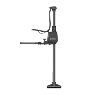 Garmin Spy Pole mit GT360 UHD: Elektrische Geberstange mit 360° Sonar, kabelloser Steuerung & LiveScope-Kompatibilität.