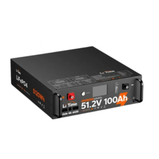 LiTime LiFePO4 51,2V 100Ah Solarbatterie Smart ComFlex 3U rack mit BMS