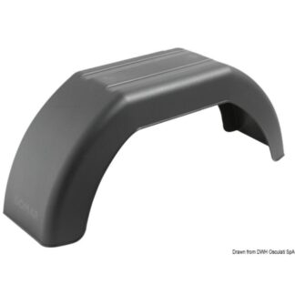 Schutzblech für 10" Räder, Moplen