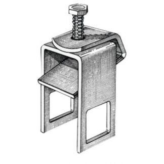 Befestigungsklammer für Rolle 30x60 mm