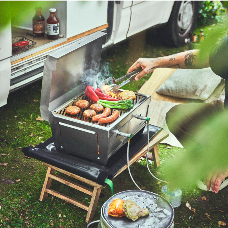 JONES Campinggrill 2-Brenner – Bild 2