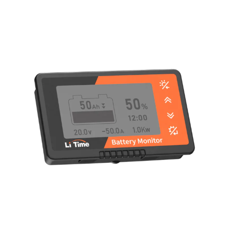 LiTime 500A Batteriewächter mit LCD-Display und Shunt