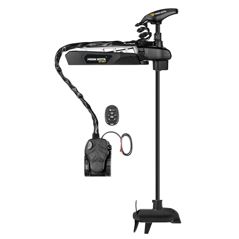 Minn Kota Ultrex Quest 2 90/115 lbs 24/36V 152 cm mit DSC Geber, Kabelzug-Fußpedal und Micro Remote