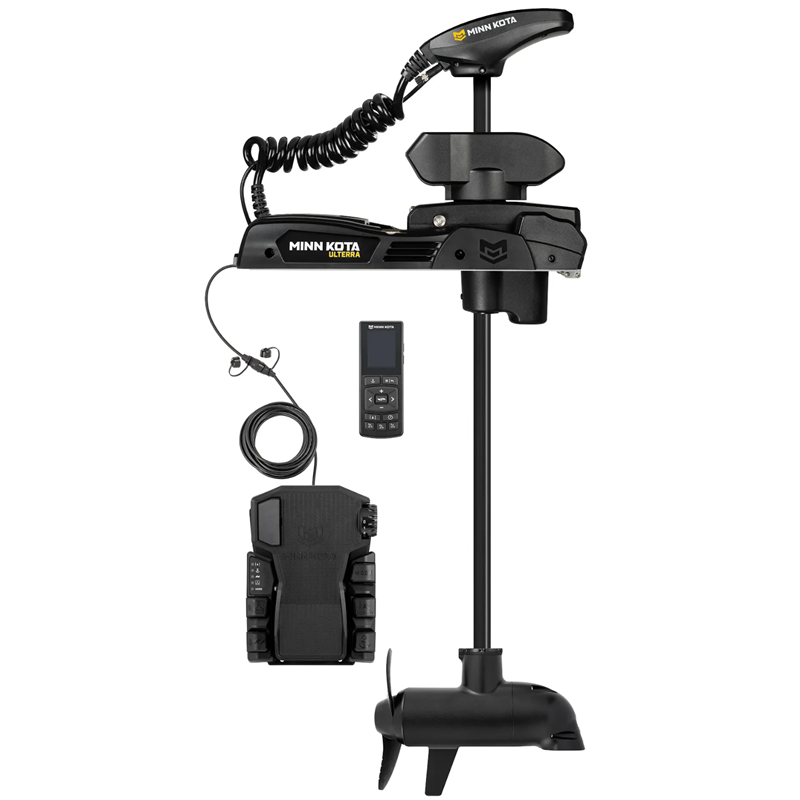 Minn Kota Ulterra Quest 2 90/115 lbs 24/36V 115 cm mit DSC Geber, Fußpedal und Wireless Remote