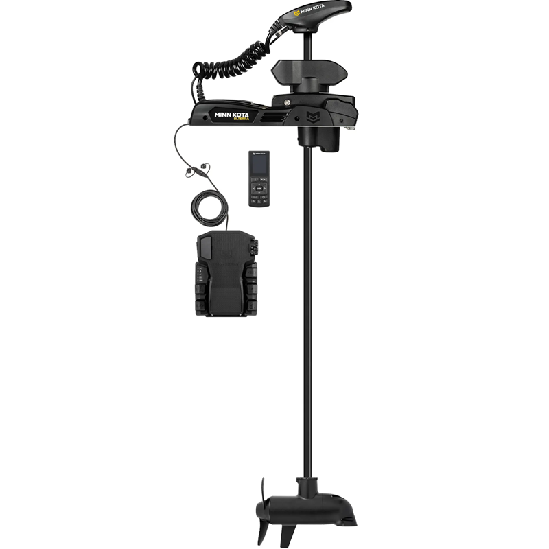 Minn Kota Ulterra Quest 2 90/115 lbs 24/36V 182 cm mit DSC Geber, Fußpedal und Wireless Remote